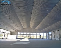15x15m 15x18m événement pour tente salle de mariage remorque lieu bâtiment chapiteau tente extérieure cassette plancher toile transparente