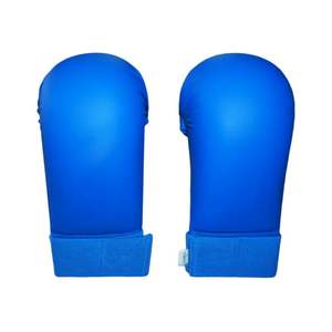 Woosung WKF одобренные синие красные перчатки для карате, защитное снаряжение для боевых искусств - Product Image 6