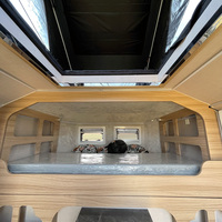 Camper de camionnette à toit rigide personnalisé OEM DM, pour pick-up de taille moyenne et grande, utilisation tout-terrain