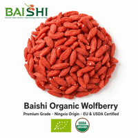 Baies de goji rouges chinoises traditionnelles, fruits entiers crus, sans additifs, naturelles