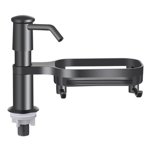 Distributeur de savon Morning Dew, extenseur multifonctionnel pour évier de cuisine avec crochet rotatif pour la vaisselle et le nettoyage - Product Image 4