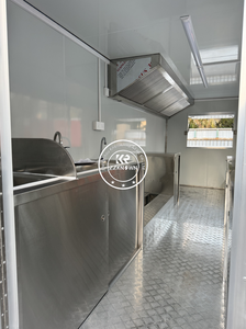 Carrito de Comida <span class=keywords><strong>Plegable</strong></span>, Remolque de Comida, Camión de Comida Rápida Móvil para la Calle, Estilo Chino 2026, Carrito de Helados - Product Image 6