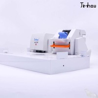 Agrafeuse électrique double tête robuste JIMHAU JH70-2, capacité 2-55 feuilles, profondeur de pliage réglable 100 mm, 7 kg, en métal