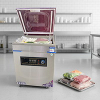 Machine de mise sous vide 400TD en acier inoxydable 304 pour la fraîcheur durable du bœuf, couche d'étanchéité épaissie, usage commercial et domestique