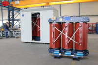 Transformador de resina fundida de 10kv y 11kv personalizado, fuente de alimentación trifásica de 1000KVA, transformador de tipo seco