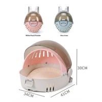 Lit pour chat et chien en PVC à fixer sur la voiture, transporteur portable pour animaux de compagnie, capsule spatiale transparente, vue panoramique, respirant, voyage en plein air, 7 kg