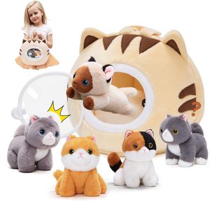 <span class=keywords><strong>Casa</strong></span> <span class=keywords><strong>de</strong></span> Peluche para Gatos con 5 <span class=keywords><strong>Gatitos</strong></span>, Set <span class=keywords><strong>de</strong></span> Juego <span class=keywords><strong>de</strong></span> Animales <span class=keywords><strong>de</strong></span> Peluche, Muñeco <span class=keywords><strong>de</strong></span> Peluche Suave y Adorable, <span class=keywords><strong>Casa</strong></span> <span class=keywords><strong>de</strong></span> Mascotas para Niños, Regalo al por Mayor - Product Image 1