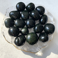 Cristaux en gros, pierres de guérison en vrac, pierre de grès verte, produits spirituels, pierres de palmier roulées pour ornements domestiques