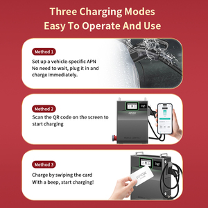 Afax Xách Tay 30Kw DC Nhanh Chóng Sạc Trạm CCs1 CCs2 Gbt DC EV Sạc Cho Điện Thoại Di Động Xe Điện Sạc - Product Image 3