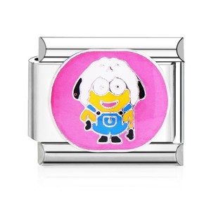 Minions Shin Chan Series Modular <b>Bracelet</b> <b>Beads</b> Stainless Steel Round Cartoon DIY Jewelry Components <b>For</b> <b>Bracelet</b> Making Unisex - Product Image 2