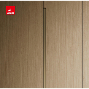 Allandgroup <strong>Slim</strong> Modular Custom Storage Solution for Compact Spaces <strong>Wardrobe</strong> with Elegant Wood Grain Finishes Design - Product Image 5