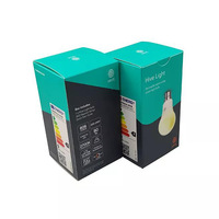 Impression personnalisée LED économie d'énergie ampoule interrupteur boîte d'emballage électrique boîte d'éclairage de prise boîte en carton ondulé
