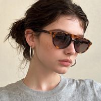 Lunettes de soleil polarisées en acétate double pont effet écaille de tortue avec logo personnalisé, protection UV400, de luxe, idéales pour pique-nique et croisière
