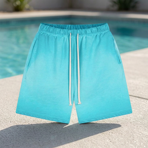 Men's Print Drawstring Bermuda Shorts Quick Dry Casual Athletic <b>Pants</b> with Pockets Front Logo Mid Waist Knitted Canvas Polyester - Product Image 2