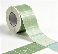 Étiquettes autocollantes personnalisées en PE durable et imperméable pour bouteilles de cosmétiques, origine Guangdong, impression numérique UV, marque Zhiye