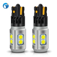 JG Wistome Ampoules LED T10 sans erreur Canbus W5W 501 194 168 3030 9SMD 12-24V pour plaque d'immatriculation, camion et éclairage automobile