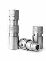 Raccord hydraulique à déconnexion rapide à face plate haute pression NAIWO ISO16028 NPT 1" mâle-femelle en acier au carbone pour tuyaux hydrauliques