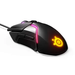 מכירה חמה מקורי SteelSeries Rival 600 עכבר גיימינג 12000 CPI חיישן כפול עכבר ספורט RGB עכבר עם מערכת משקל