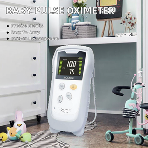 Oxymètre de pouls OLED portable rechargeable pour le bout des doigts, moniteur d'oxygène sanguin pour bébés et nouveau-nés - Product Image 3