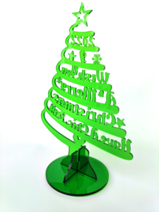 Tùy Chỉnh Nhỏ <span class=keywords><strong>Acrylic</strong></span> Cây Giáng Sinh Cho Bàn Trang Trí Lễ hội Cây Kỳ Nghỉ Nhân Tạo Cây Giáng Sinh - Product Image 6