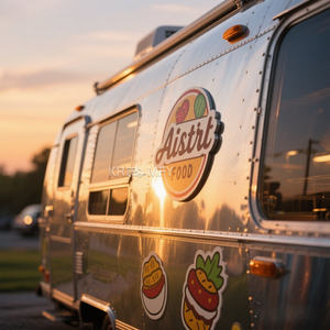 Remolque de Cocina Móvil para Barbacoa Rápida 2025, Estándar Estadounidense, Carrito de Comida Callejera, Foodtruck - Product Image 6