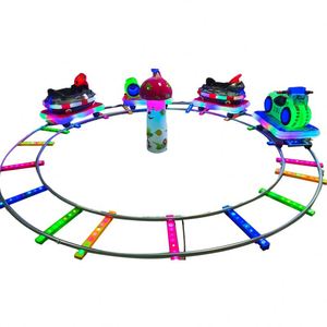 Nouveau train électrique miniature pour enfants, manège de parc d'attractions, train sur mini-piste, manèges pour enfants à vendre - Product Image 4
