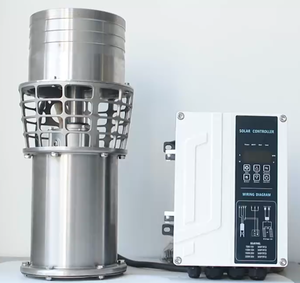 Pompe à eau solaire submersible hybride AC de 6 pouces en acier inoxydable, débit élevé de 200 m³/h pour l'irrigation agricole, MPPT 150JQ - Product Image 2
