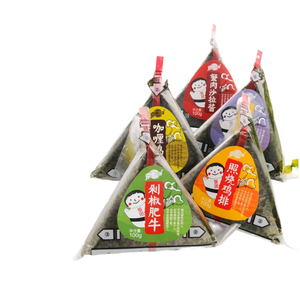 Kimbap coréen surgelé en vrac, boulettes de riz Onigiri, rouleaux de sushi salés prêts à manger - Product Image 1