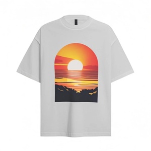 Camiseta Blanca para Impresión Digital DTG, 100% Algodón, Precio al por Mayor, Diseño Personalizado, Camisetas para Hombre - Product Image 2