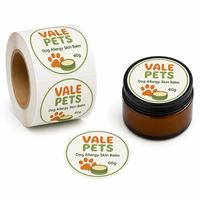 Autocollants en vinyle PVC imprimés sur mesure, résistants aux rayures et aux UV, découpés sur mesure pour une utilisation promotionnelle/de marque sur des bouteilles en verre
