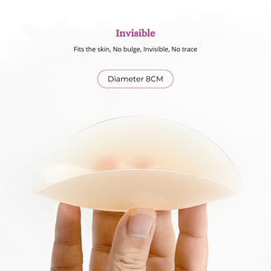 Copricapezzoli ultrasottili in tinta unita copricapezzoli autoadesivi riutilizzabili in Silicone con scatola dei colori - Product Image 3