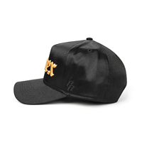 Topi Olahraga Bordir Tangan 6 Panel Berkualitas Tinggi Berbahan Velour dengan Kustomisasi Tim
