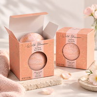 Scatola di Cartone Pieghevole Personalizzata con Finestra Fustellata per Confezioni di Sapone, Candele, Cosmetici e Prodotti Regalo