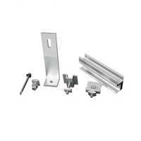 Accessoires de système de montage solaire Egret, industriel, domestique, en alliage d'aluminium anodisé, pieds longs de 150 mm