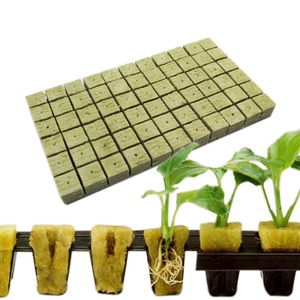 Agriculture Hydroponique Salades Graines de légumes Germination Laine de roche Milieu de culture Pierre minérale Laine de roche - Product Image 1