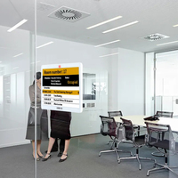 Étiquette de nom intelligente pour bureau, système de conférence, écran électronique E-Ink à double face 3 couleurs 7,5 pouces, carte de nom de table, système ESL, étiquette de nom E-Ink pour femmes