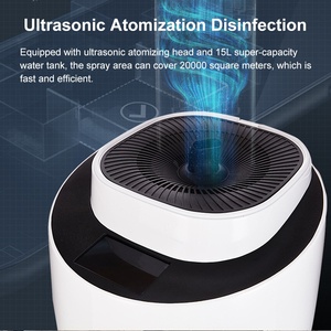 Robot di Disinfezione Commerciale a Navigazione Autonoma da 15L di Grande Capacità, Robot AI per Disinfezione a Spruzzo per Centri Commerciali - Product Image 5