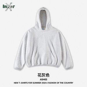 Sweat-shirt unisexe surdimensionné en coton avec logo personnalisé brodé, doublure polaire imprimée pour homme, vêtements d'hiver, vente en gros - Product Image 1