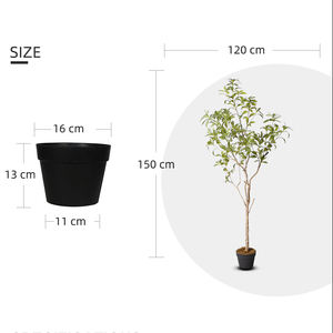 150Cm Kunstmatige Planten Faux Potplanten Japanse Andromeda <span class=keywords><strong>Indoor</strong></span> Boom Voor Kantoor Huis Woonkamer - Product Image 6