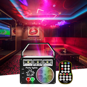 Cao Cấp Mô Hình Tổ Ong 3 Trong 1 Ánh Sáng Bên DMX 512 Chức Năng Bộ Nhớ Laser Show Jeux De Lumiere Dj Câu Lạc Bộ Đêm Đèn Cho Đám Cưới - Product Image 3