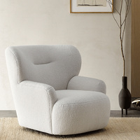Nordic Armchair Single Drehs ofa Stuhl Wohnzimmer möbel Sofa Im Schlafzimmer Sofa Für Schlafzimmer