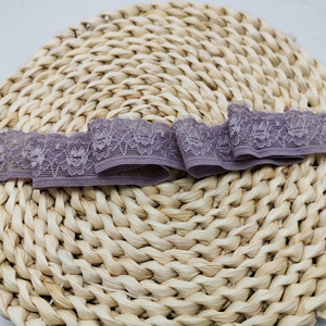 Ruban Jacquard en Nylon Écologique Personnalisable avec Bretelles en Dentelle et Fleurs Élastiques – Style Luxe Décoratif – Vente Chaude - Product Image 3