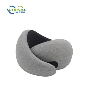 Almohada de Viaje con Forma de Caracol, Diseño Ergonómico, Espuma Viscoelástica, Almohada de Cuello Enrollable Ajustable y Compresible para Avión, Oficina y Descanso - Product Image 2