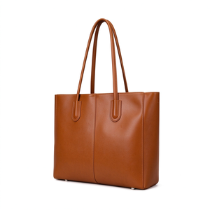 Bolso Tote de Gran Capacidad, Casual y de Lujo, de Cuero PU Suave, Elegante, Juego de 2 Piezas, Bolso de Mano y Bolso de Embrague para Mujer, Fábrica 2024 - Product Image 4