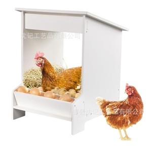 รังไข่ไม้สำหรับไก่ เป็ด ห่าน ใช้ในฟาร์ม - Product Image 1
