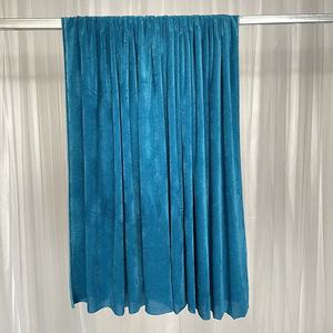 ผ้าม่านกำมะหยี่แนววินเทจคุณภาพสูงผ้าหนาสีแดงไวน์แดงตกแต่งสถานที่จัดงานแต่งงานฉากหลังจัดเลี้ยง - Product Image 6