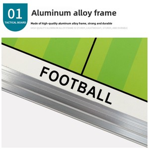 Tableau Tactique de <span class=keywords><strong>Football</strong></span> Suspendu en Alliage d'Aluminium pour Entraînement d'Entraîneur et Enseignement de la Stratégie de Combat - Vente en Gros - Product Image 3