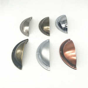 <strong>HANDLE</strong> and KNOB CX241 Furniture Drawer <strong>Copper</strong> and Antique Bronze Bin Shell Style Cabinet Interior Furniture Cup Pull <strong>Handle</strong> - Product Image 6