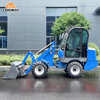 Caricatore Elettrico LOGWAY con Batteria al Litio Ferro Fosfato Senza Manutenzione, Potente Sistema Idraulico per Allevamenti