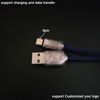 Cables USB a 8 Pines con Fundas Trenzadas de Nailon de Múltiples Colores, Económicos y de Buena Calidad